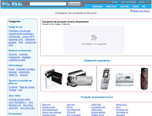 Tablet Screenshot of bracelet.prixrikiki.com